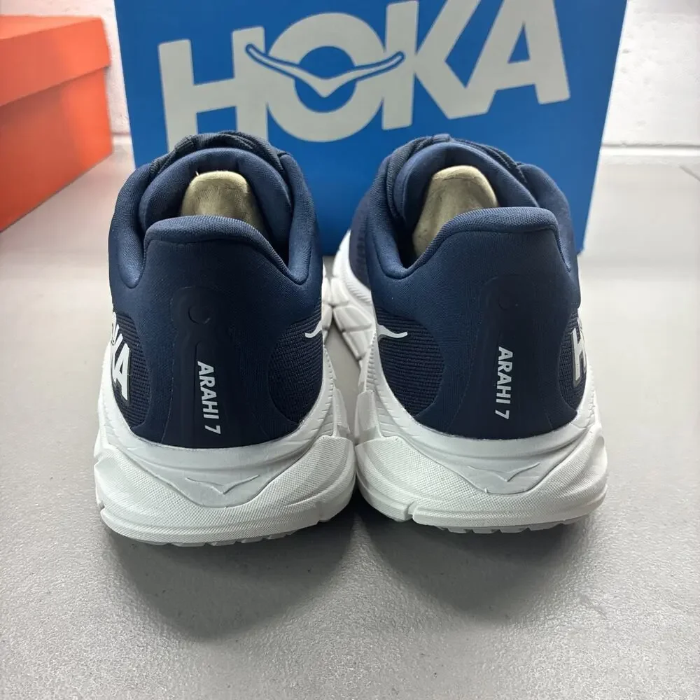 Hoka Arahi 7 Outer Space / White 1147870 / OPC - Men's Size 7 Wide 2E NIB